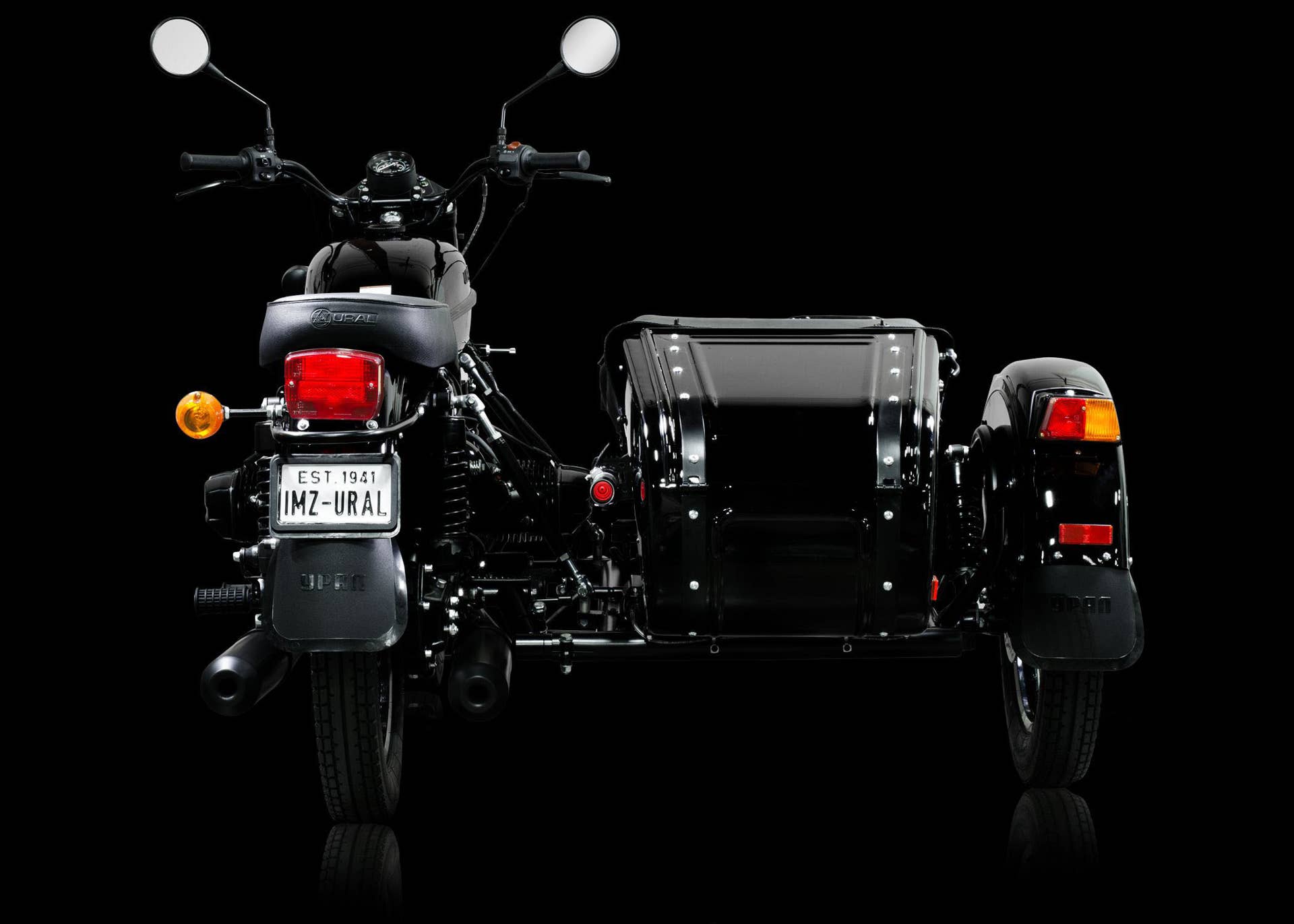 ural dark force rear black background