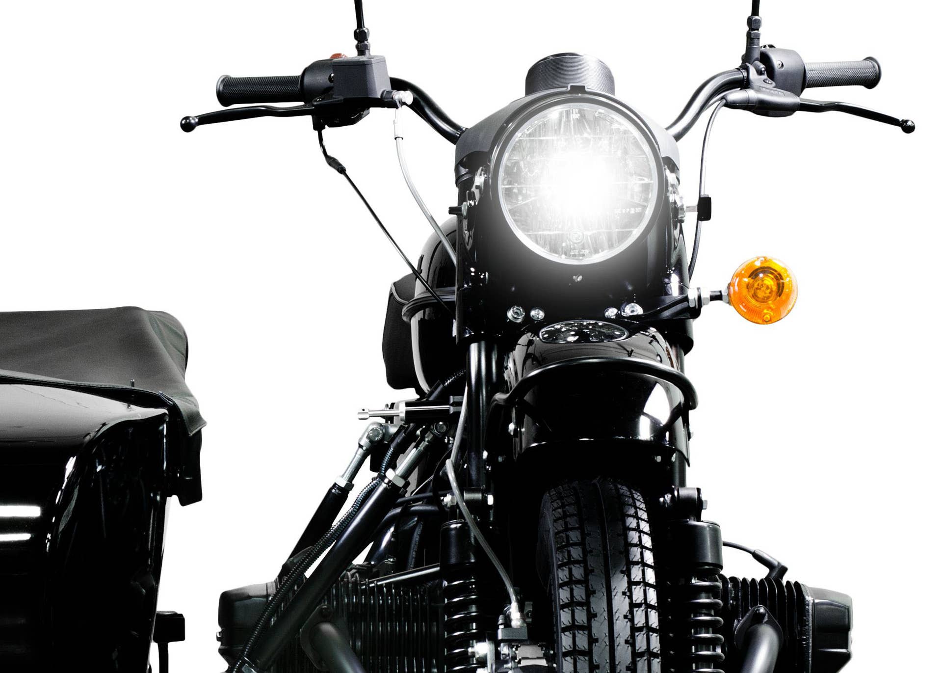 ural dark force headlight white background