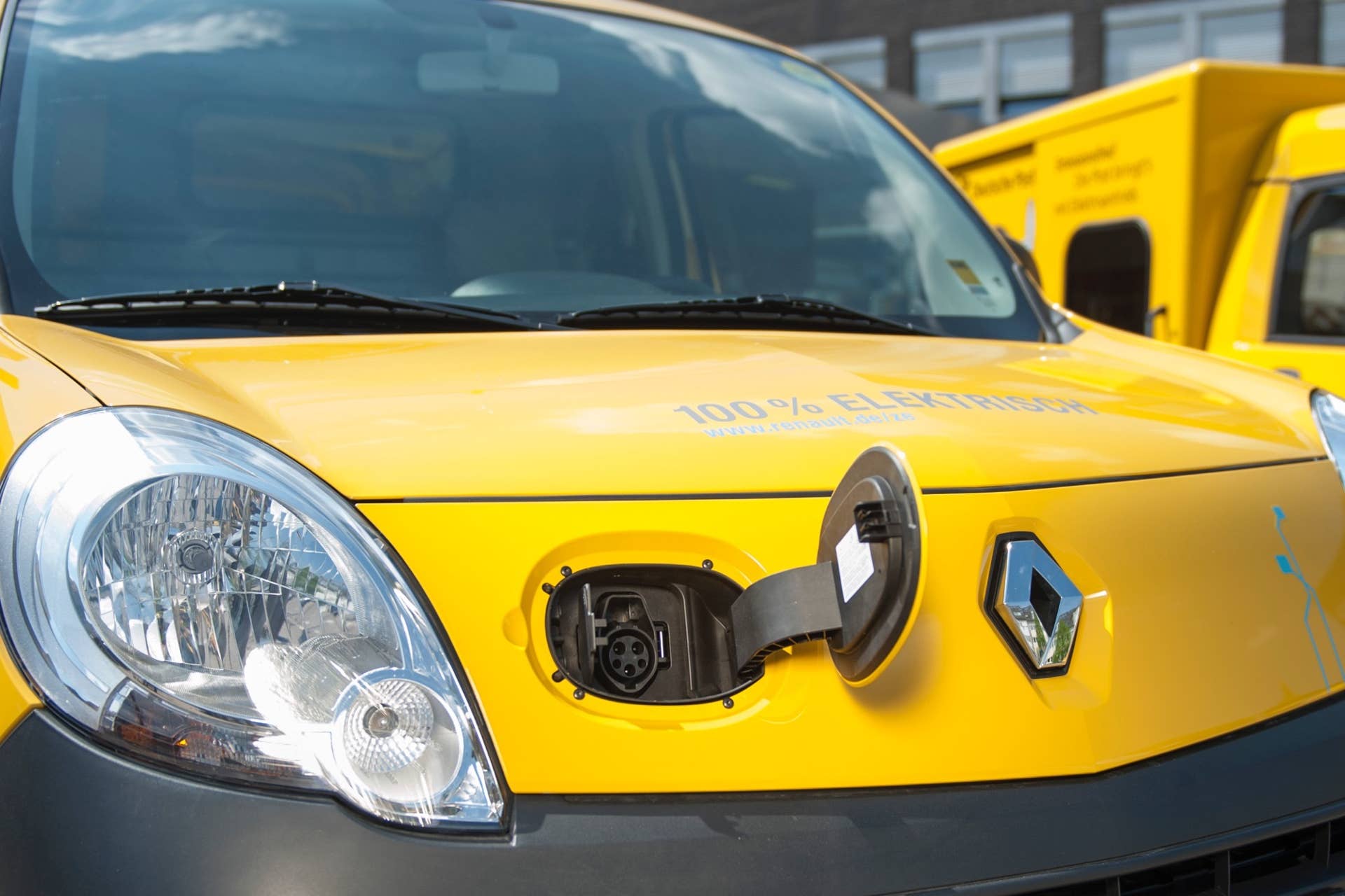 DHL Electric Mail Truck