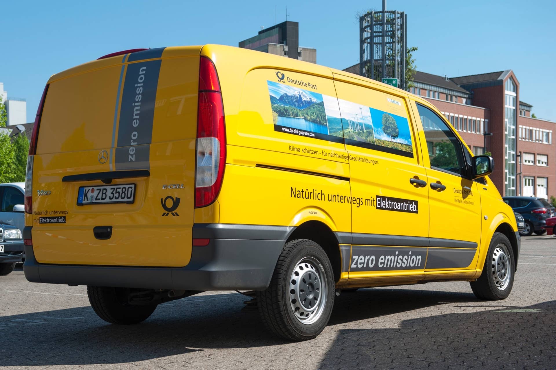 DHL Electric Mail Truck