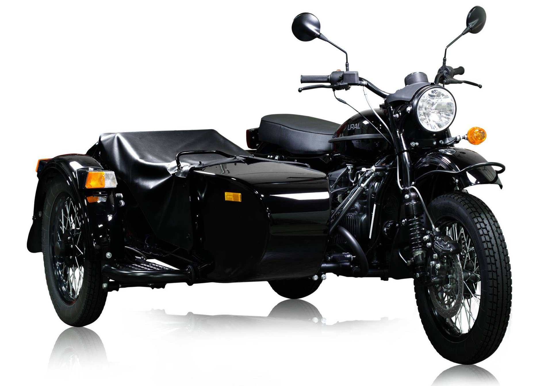 ural dark force three quarters white background