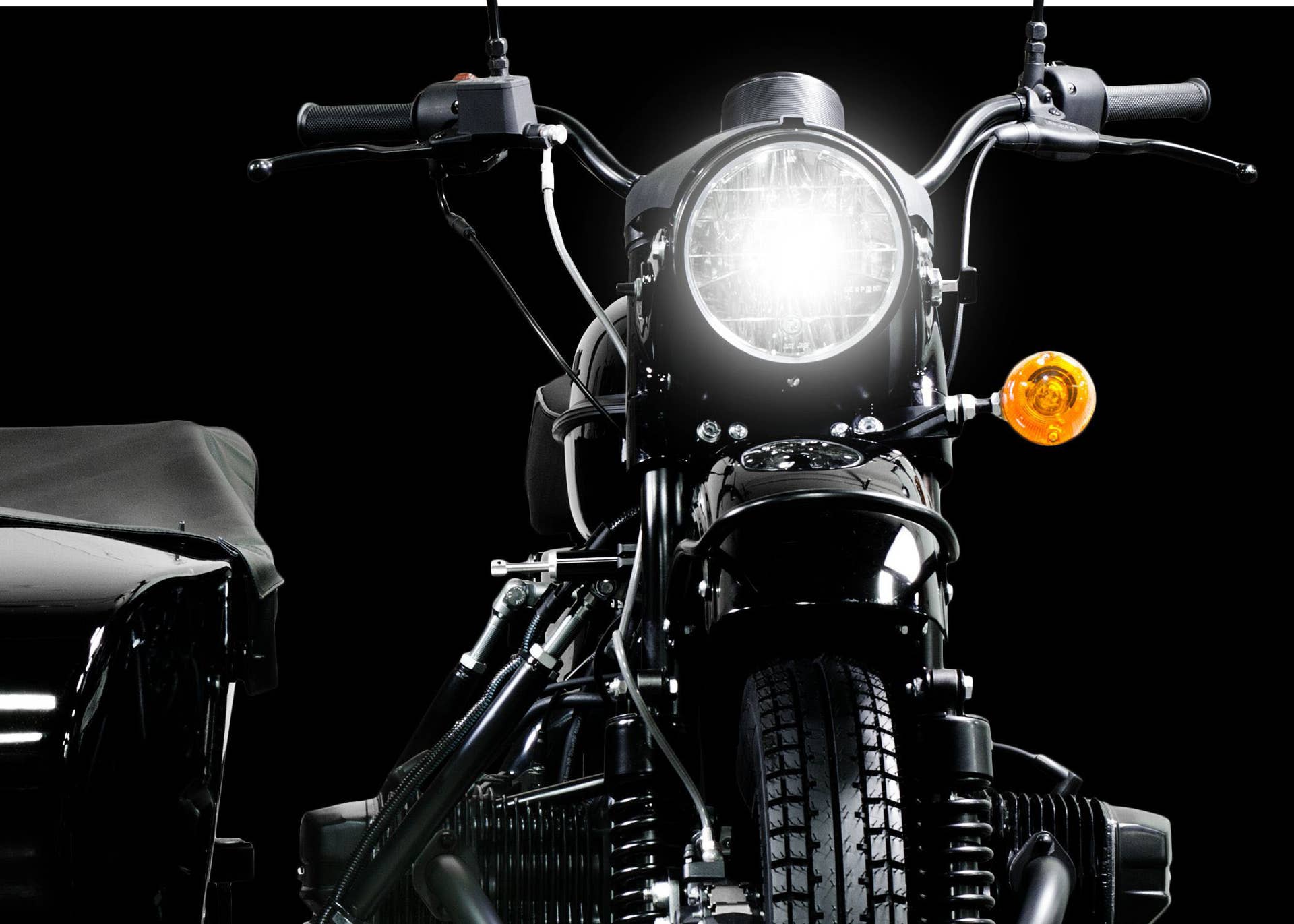 ural dark force headlight background