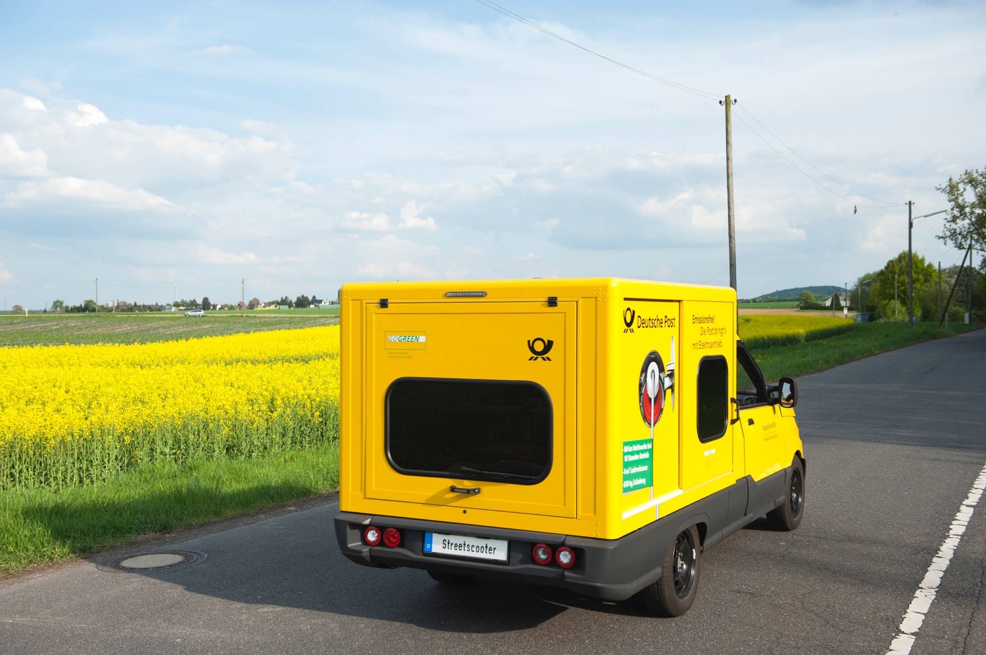 DHL Electric Mail Truck
