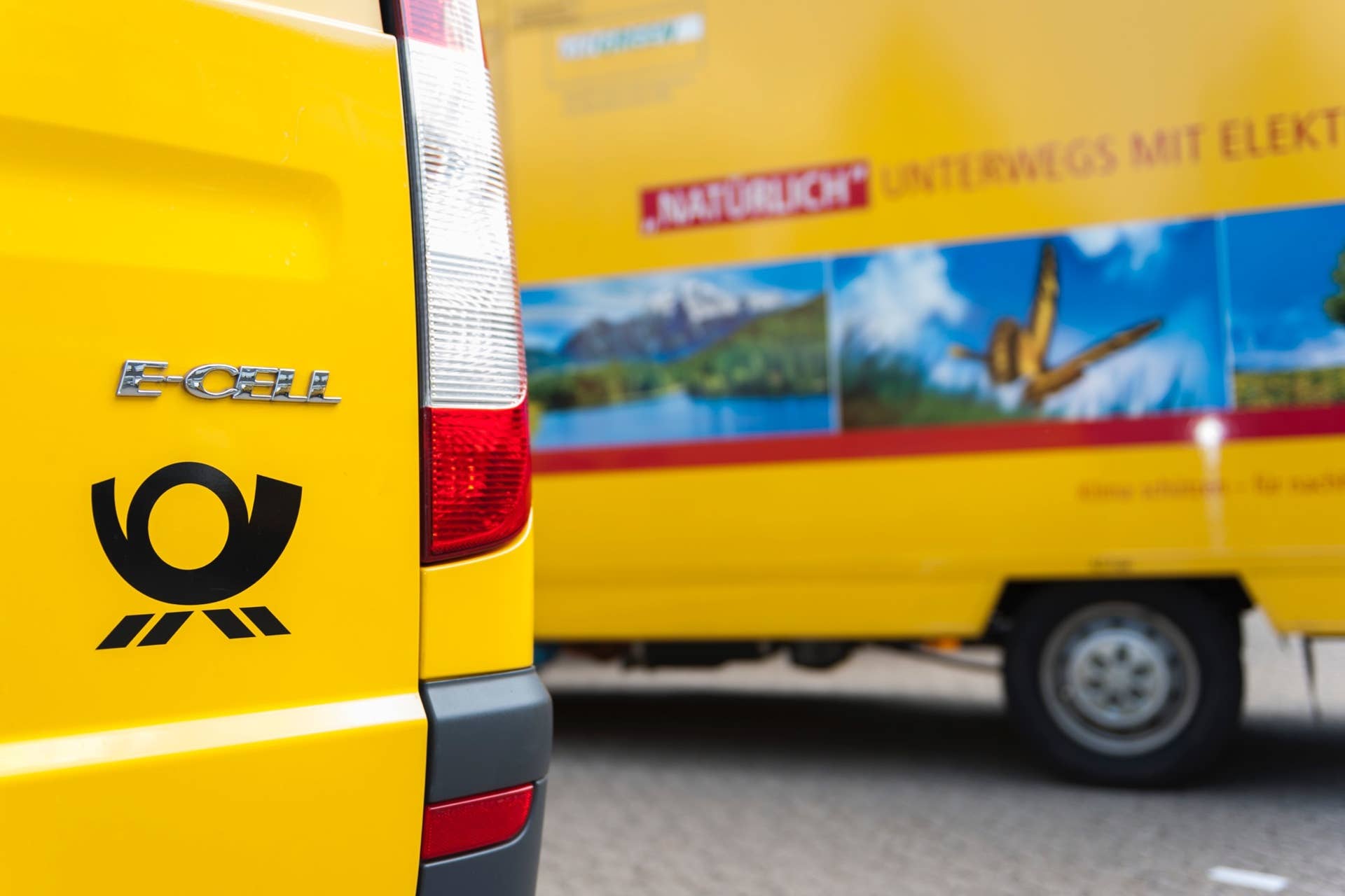 DHL Electric Mail Truck
