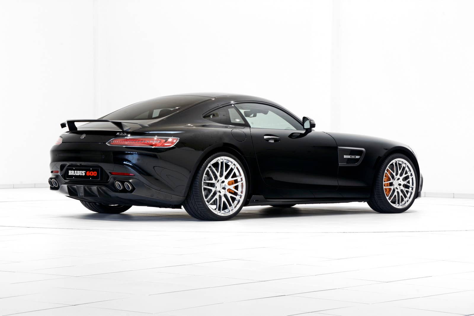 Mercedes-AMG GT by Brabus studio rear 3/4