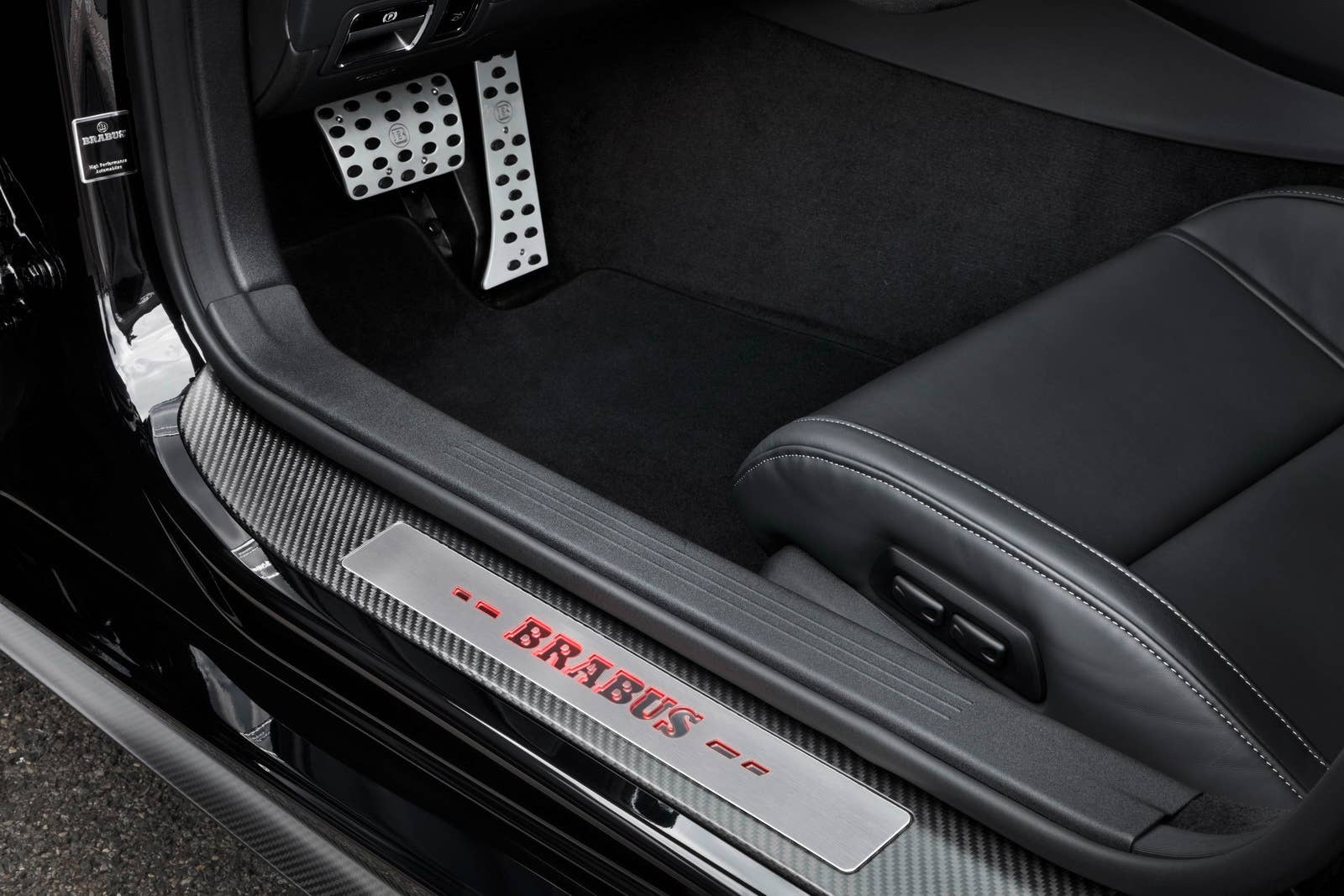 Mercedes-AMG GT S Brabus track sill plate