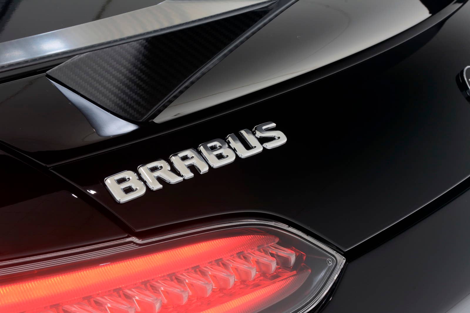 Mercedes-AMG GT by Brabus studio nameplate badge