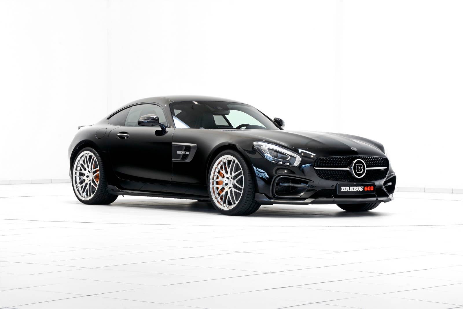 Mercedes-AMG GT S Brabus studio front 3/4