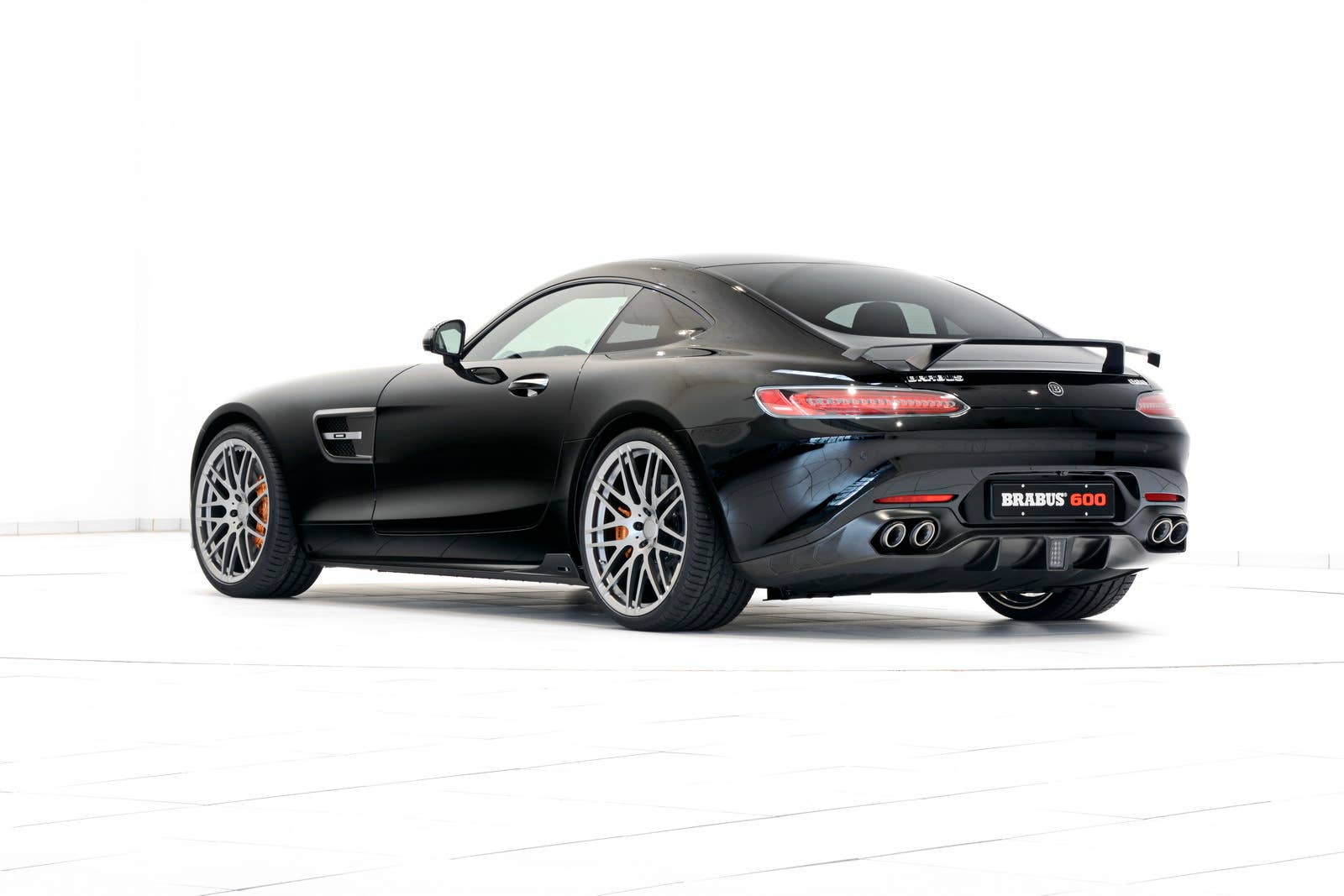 Mercedes-AMG GT Brabus studio rear 3/4