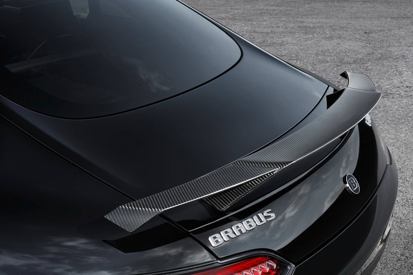 Mercedes-AMG GT S Brabus track spoiler