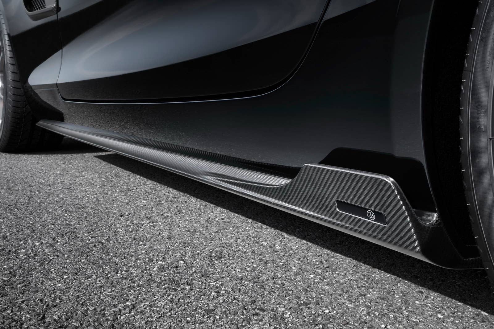 Mercedes-AMG GT S Brabus track side sill