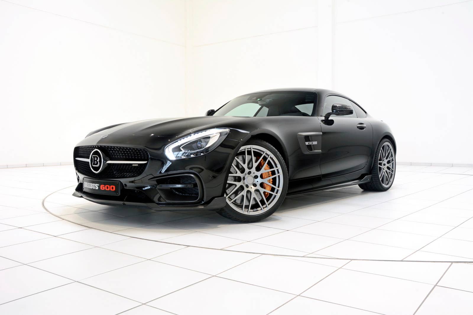 Mercedes-AMG GT by Brabus studio front 3/4