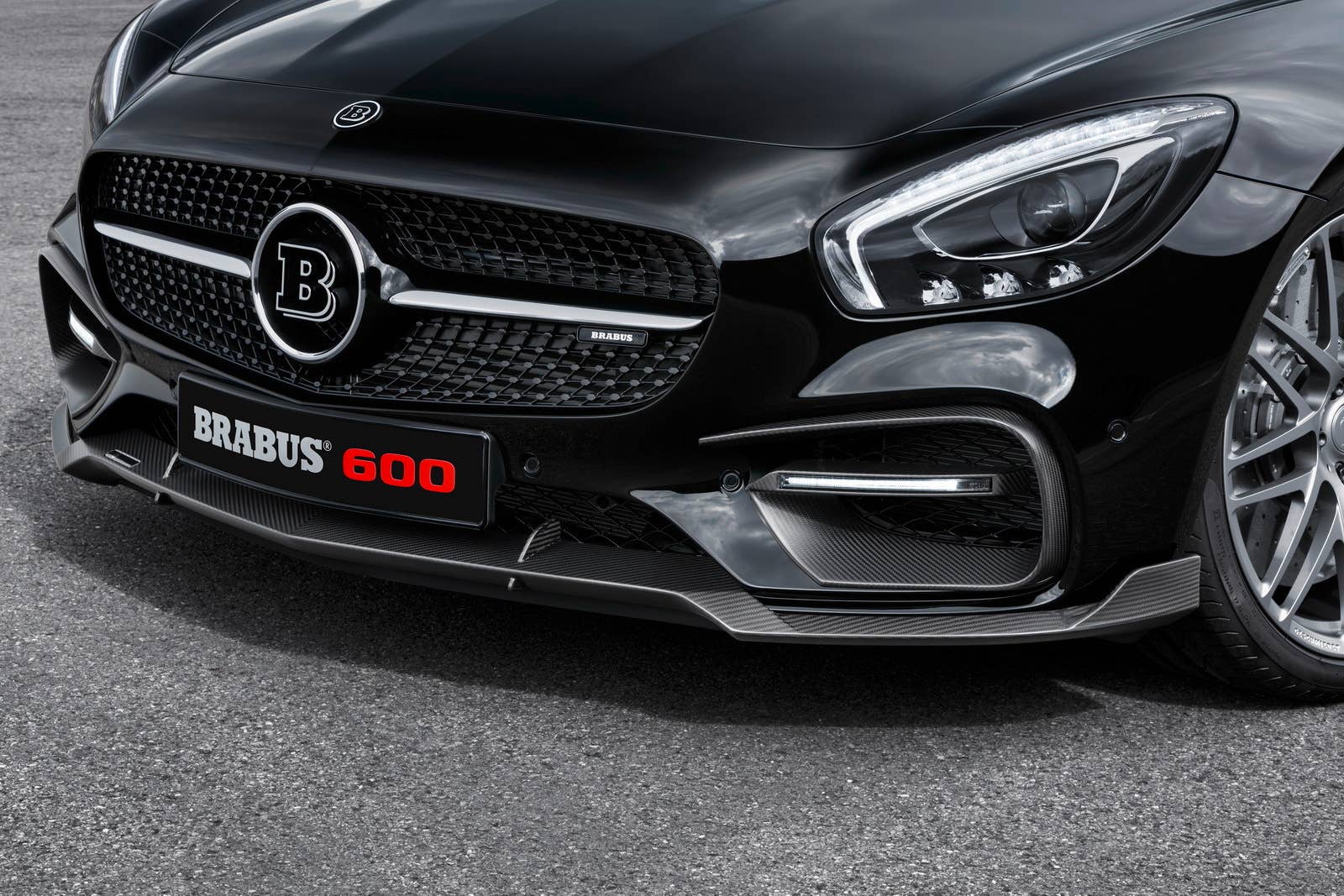 Mercedes-AMG GT S Brabus track nose