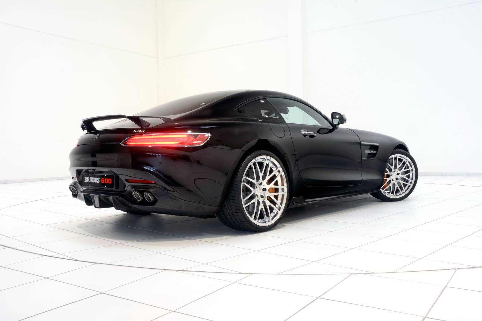 Mercedes-AMG GT by Brabus static rear 3/4