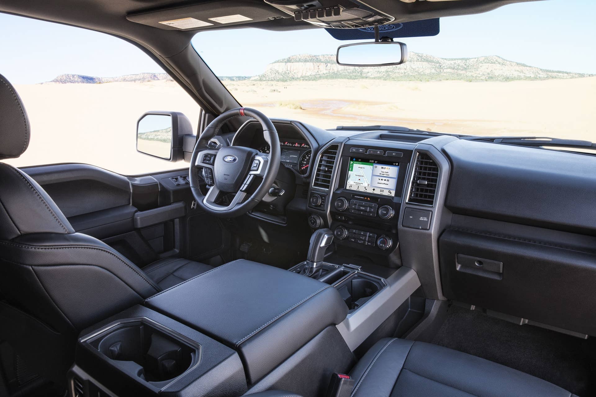 2017 Ford F-150 SVT Raptor SuperCrew interior