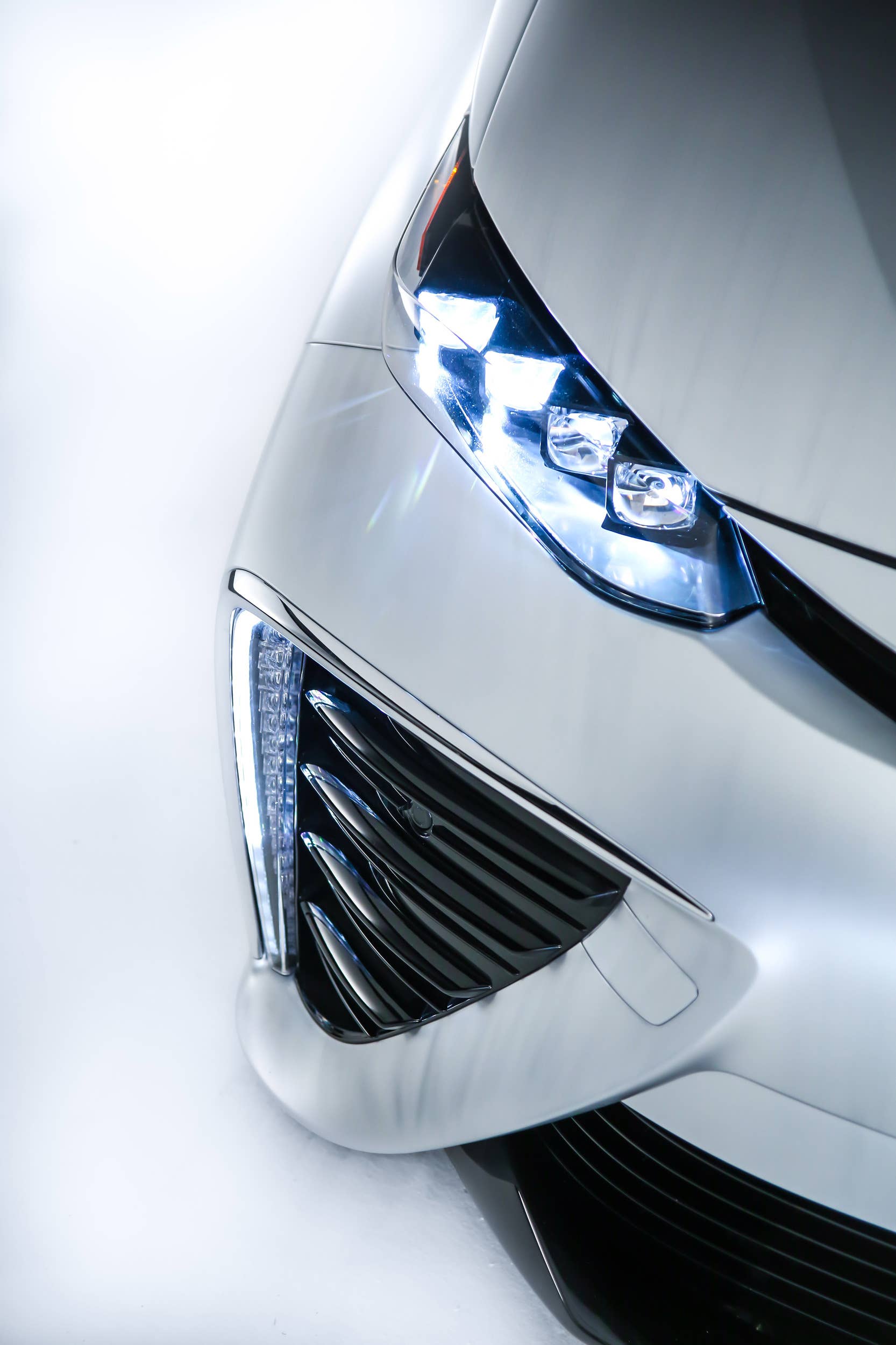 Toyota Mirai Back to the Future Concept headlight