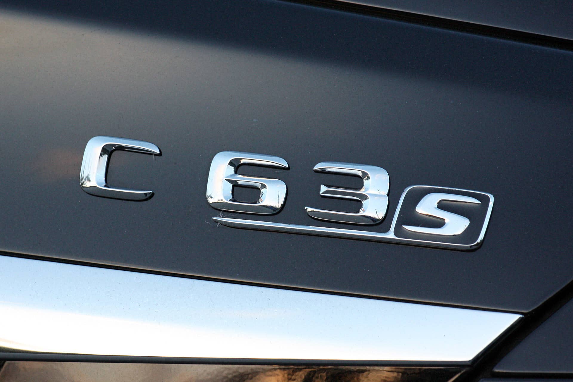 2015 Mercedes-AMG C63 S badge