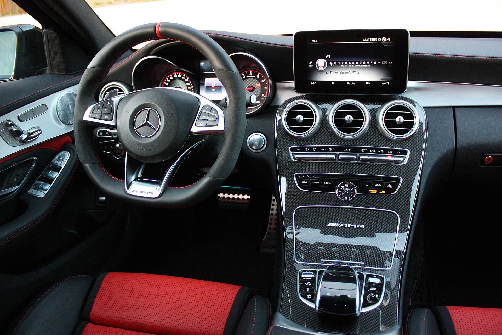 2015 Mercedes-AMG C63 S interior