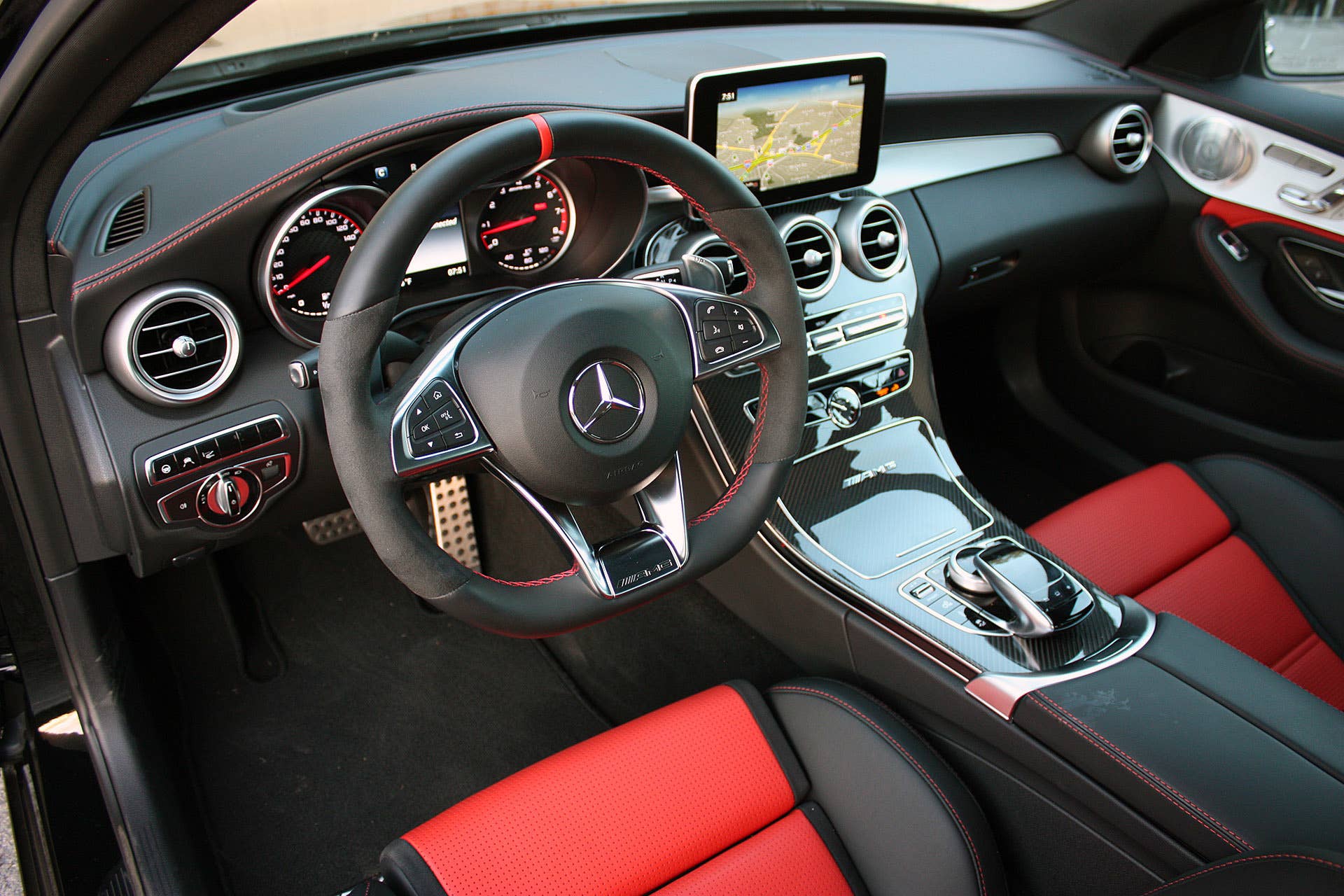 2015 Mercedes-AMG C63 S interior