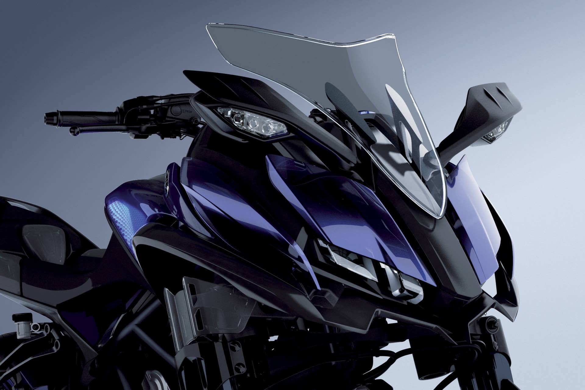 Yamaha LMW MWT-9 windscreen