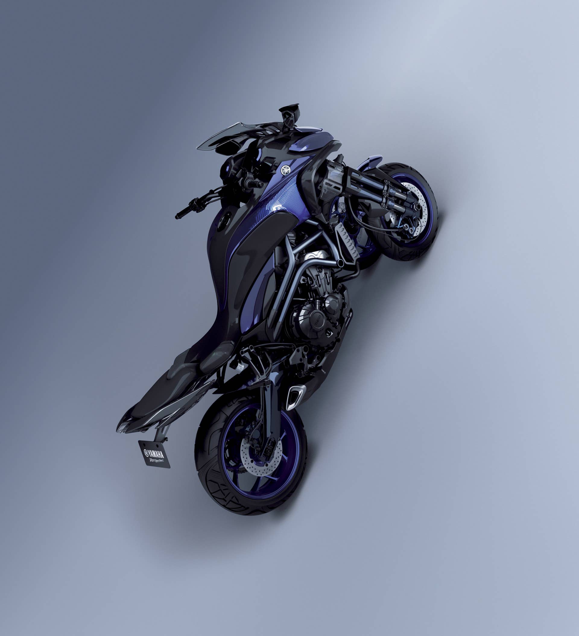 Yamaha LMW MWT-9 angle