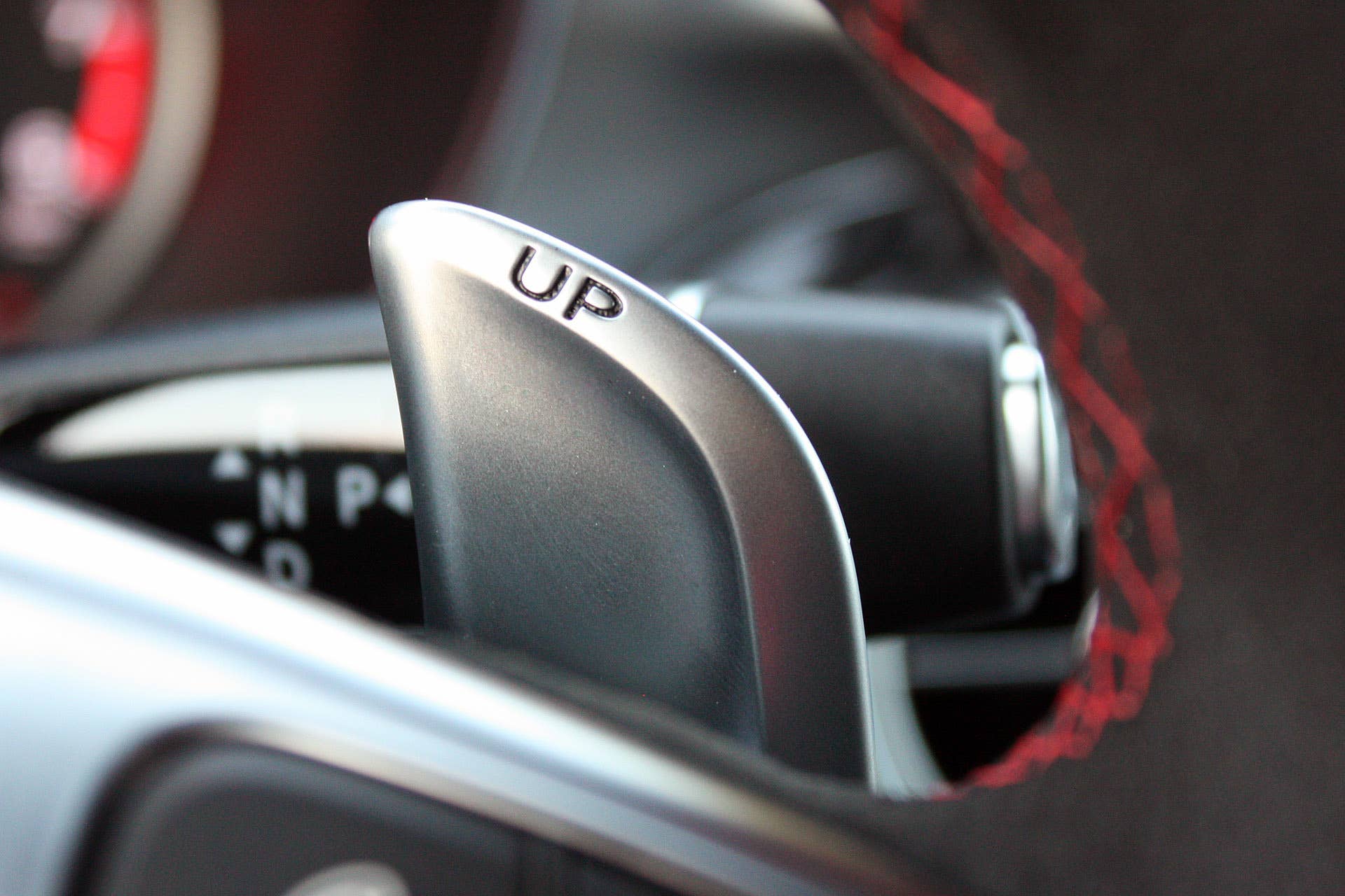 2015 Mercedes-AMG C63 S paddle shifter