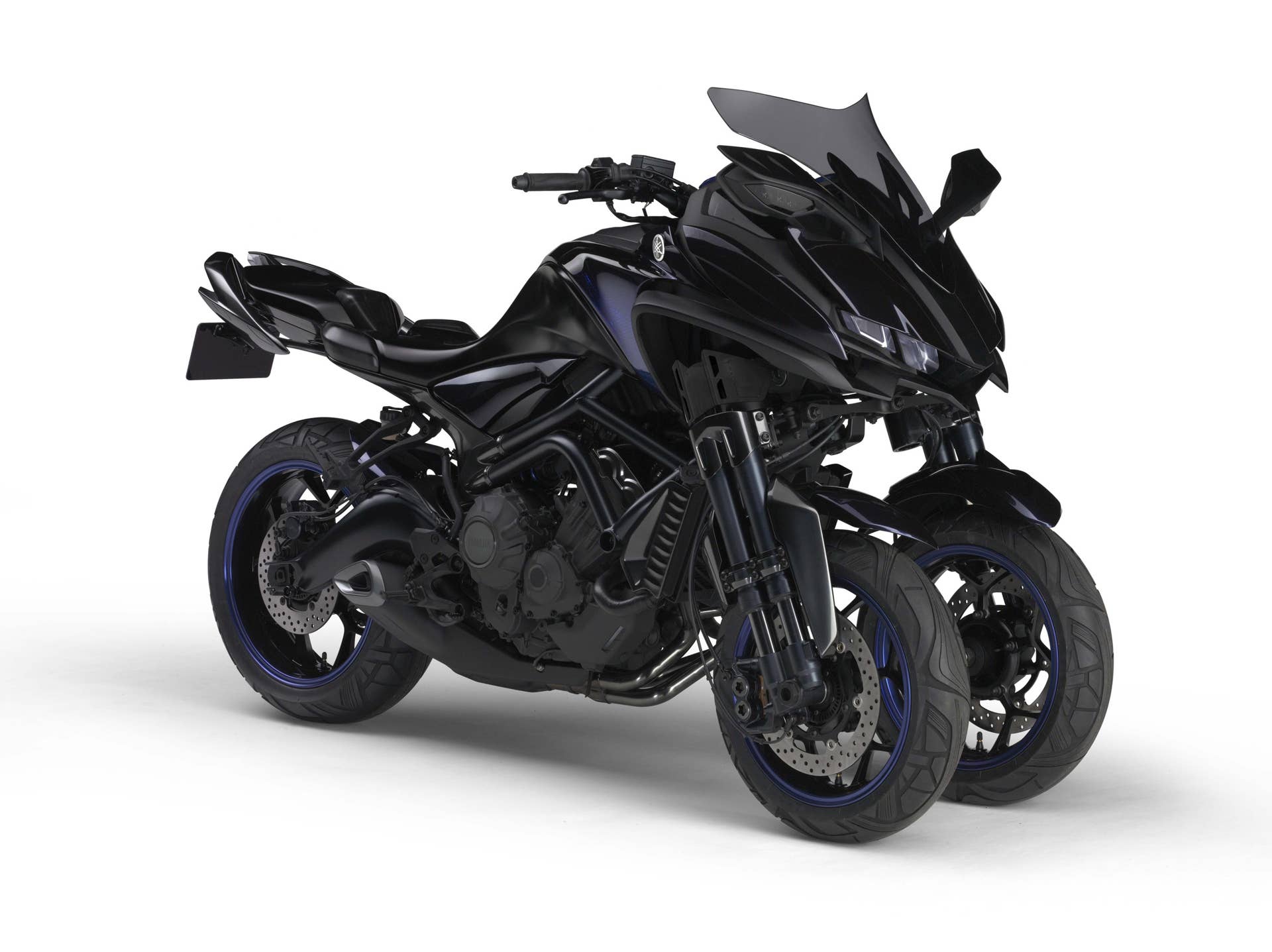 Yamaha LMW MWT-9 concept front 3/4