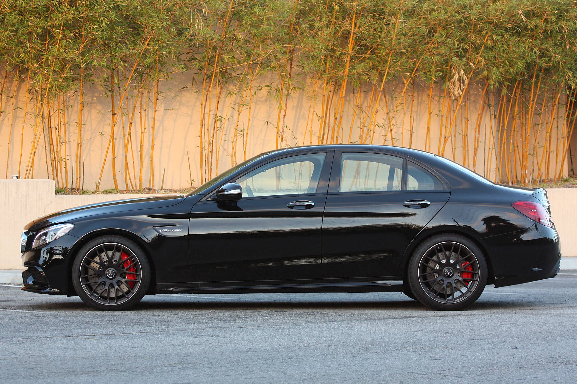 2015 Mercedes-AMG C63 S side view