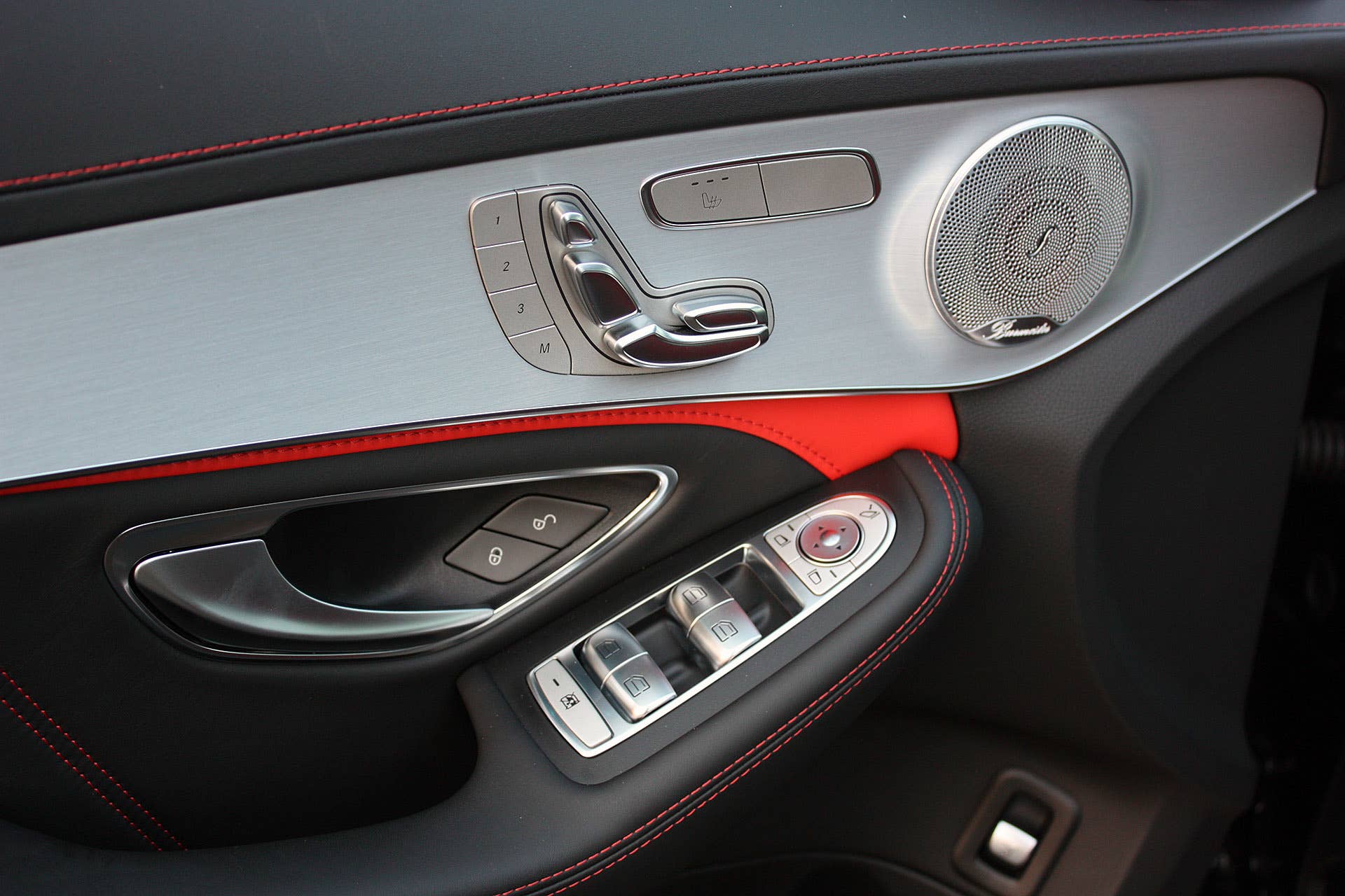 2015 Mercedes-AMG C63 S door controls