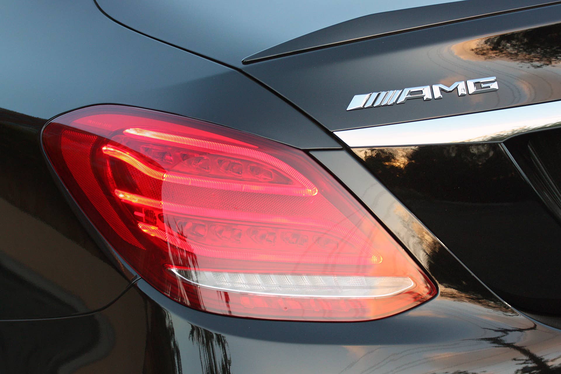2015 Mercedes-AMG C63 S taillight