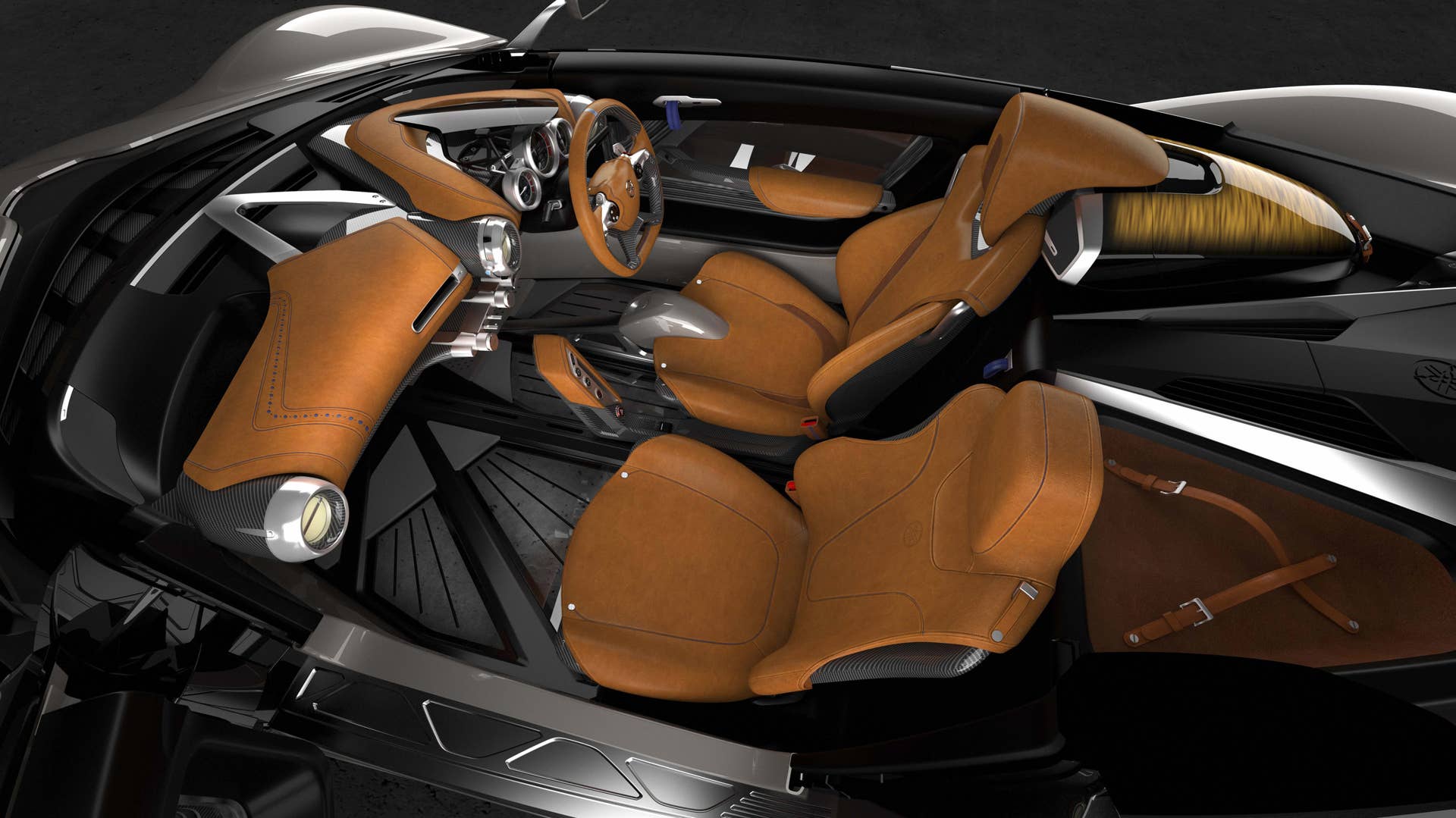Yamaha Sports Ride interior