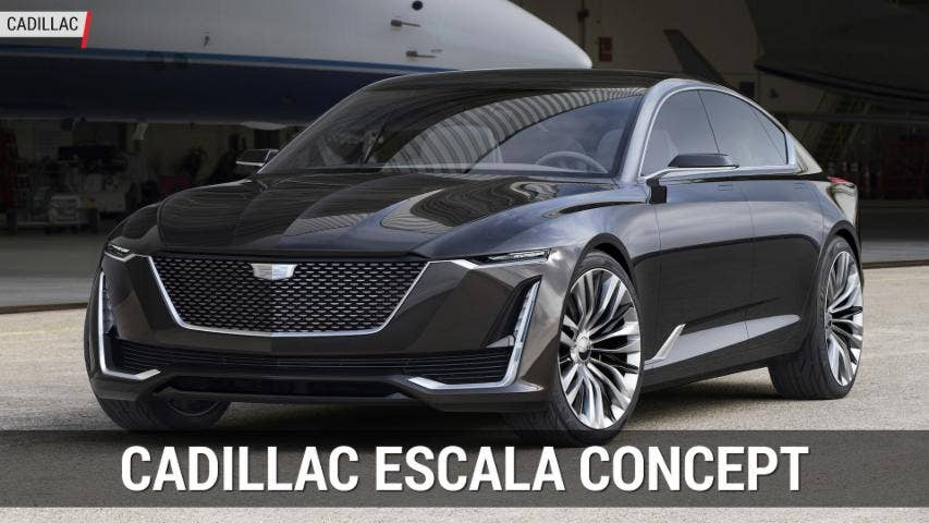 Cadillac Escala Concept | Autoblog Minute