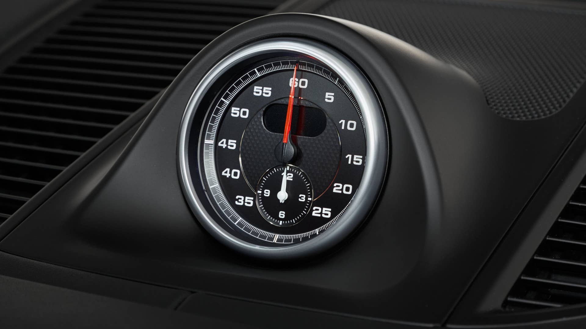 Porsche Macan Turbo with Performance Package Sport Chrono Clock