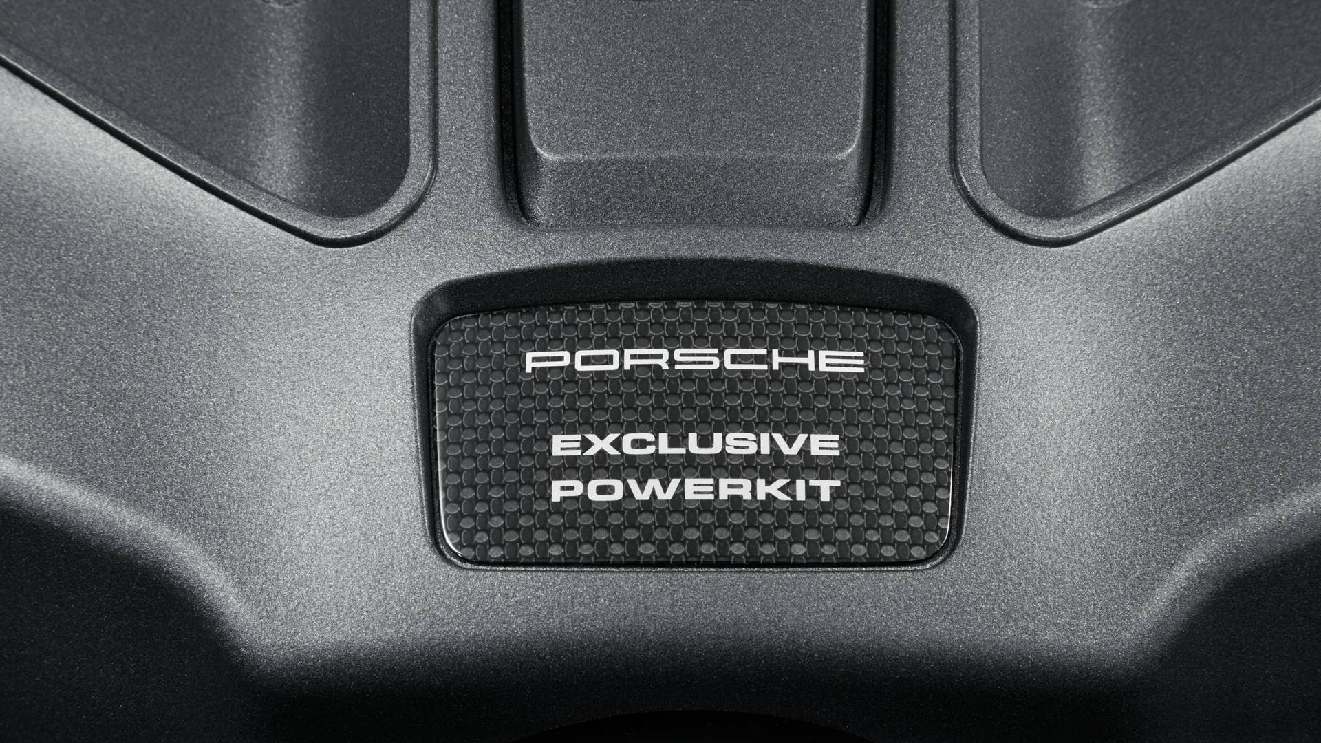 Porsche Macan Turbo with Performance Package Engine Cover