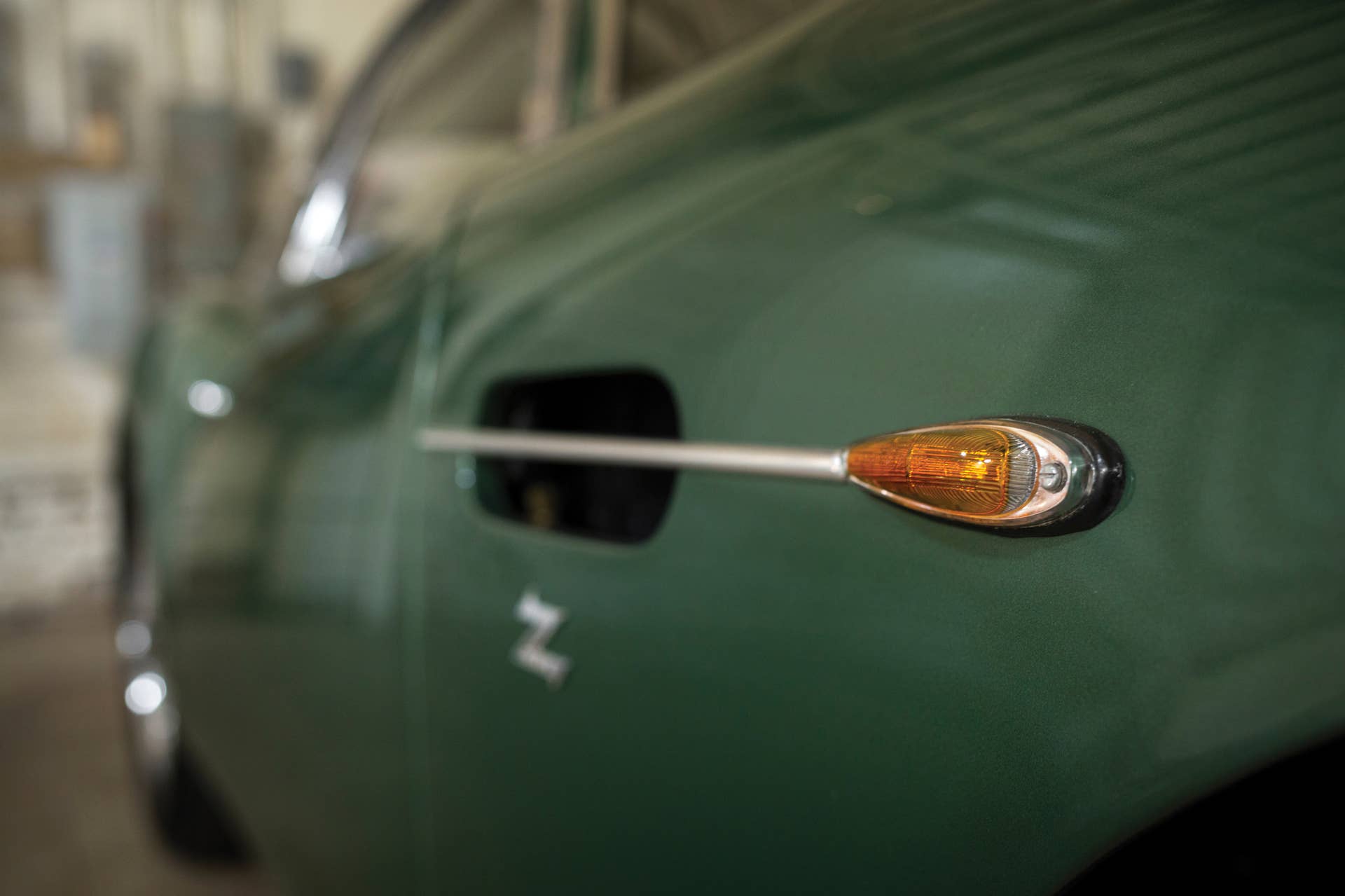 Aston Martin DB4 GT Zagato side detail