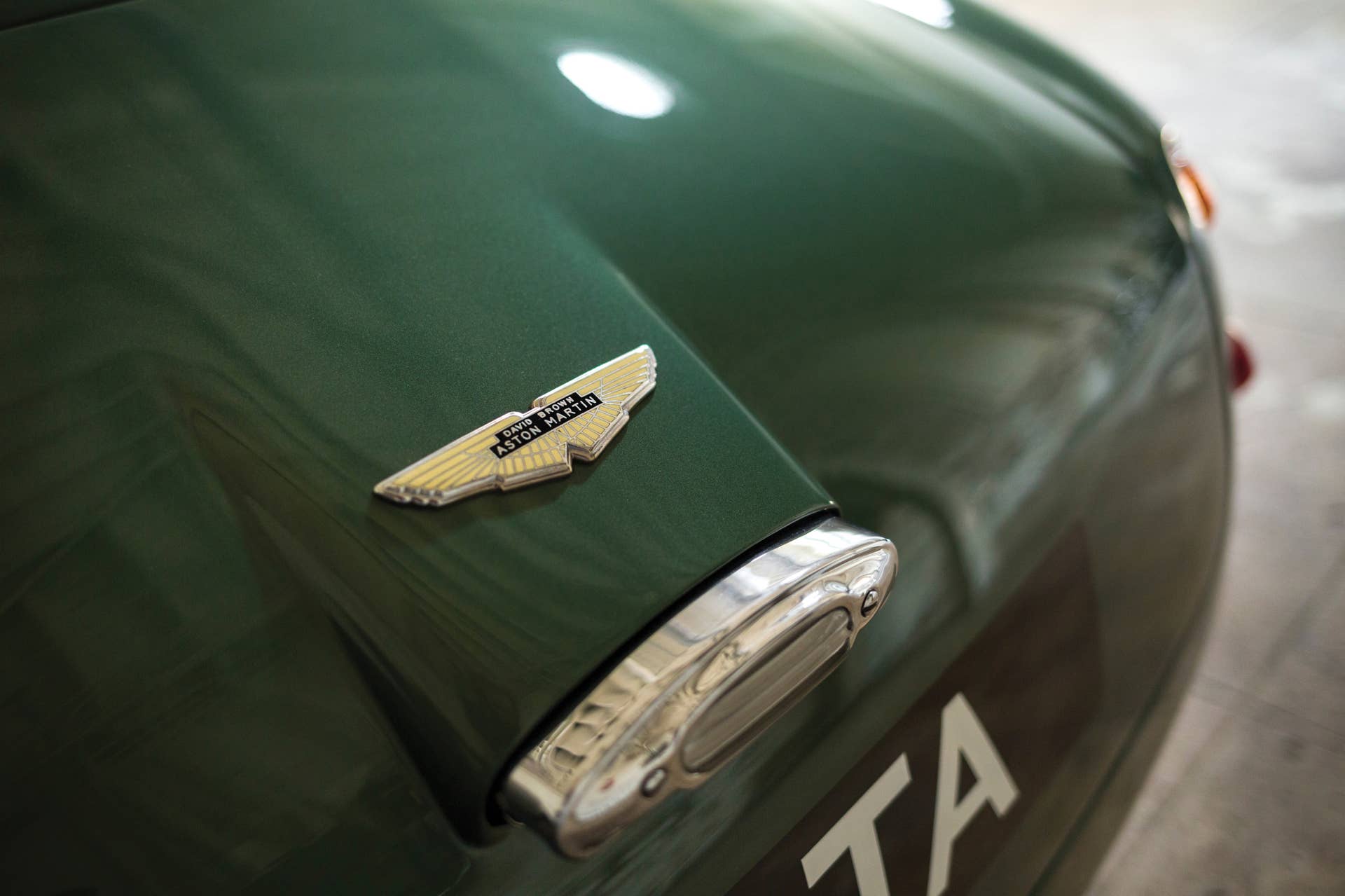 Aston Martin DB4 GT Zagato tail detail