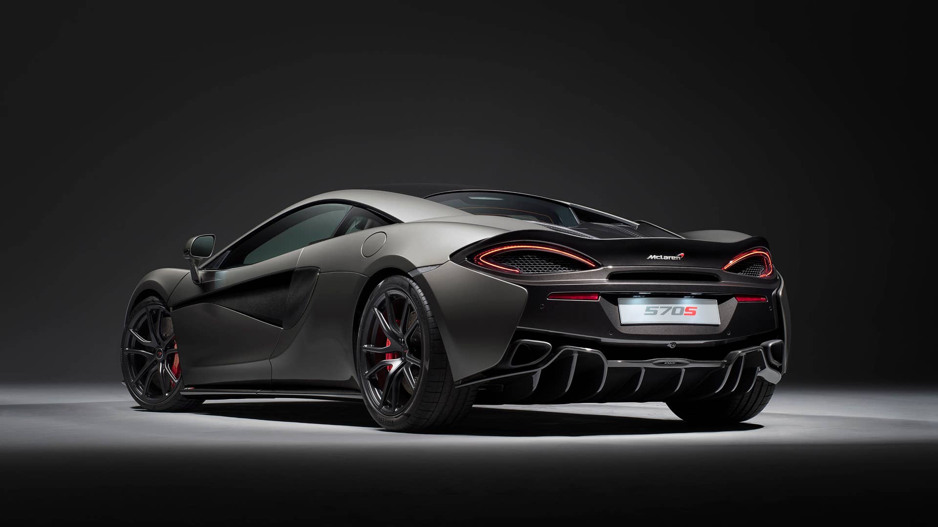 2017 McLaren 570S with Track Pack rear 3/4
