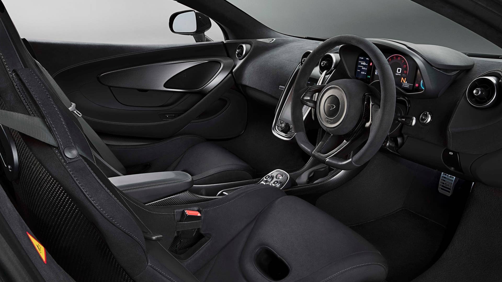 2017 McLaren 570S with Track Pack interior