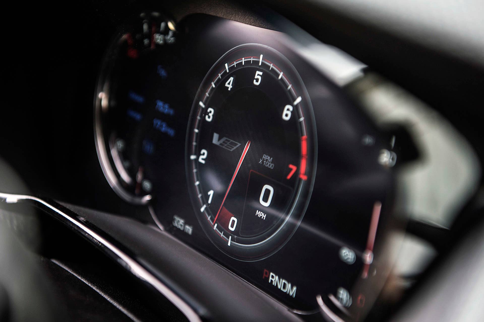 2016 Cadillac CTS-V gauges