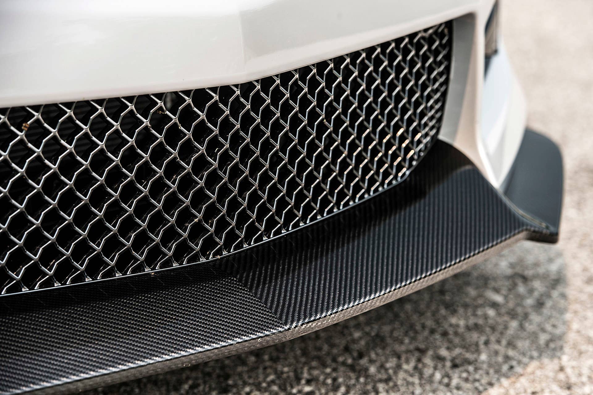 2016 Cadillac CTS-V front spoiler