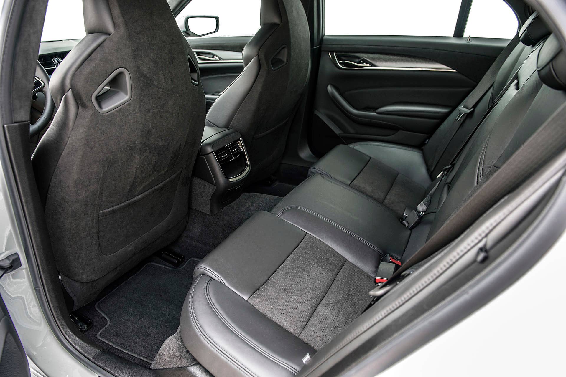 2016 Cadillac CTS-V rear seats