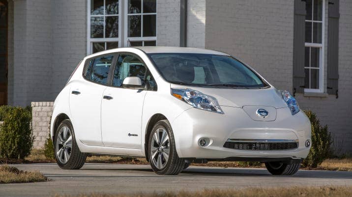 2015 Nissan Leaf electric car