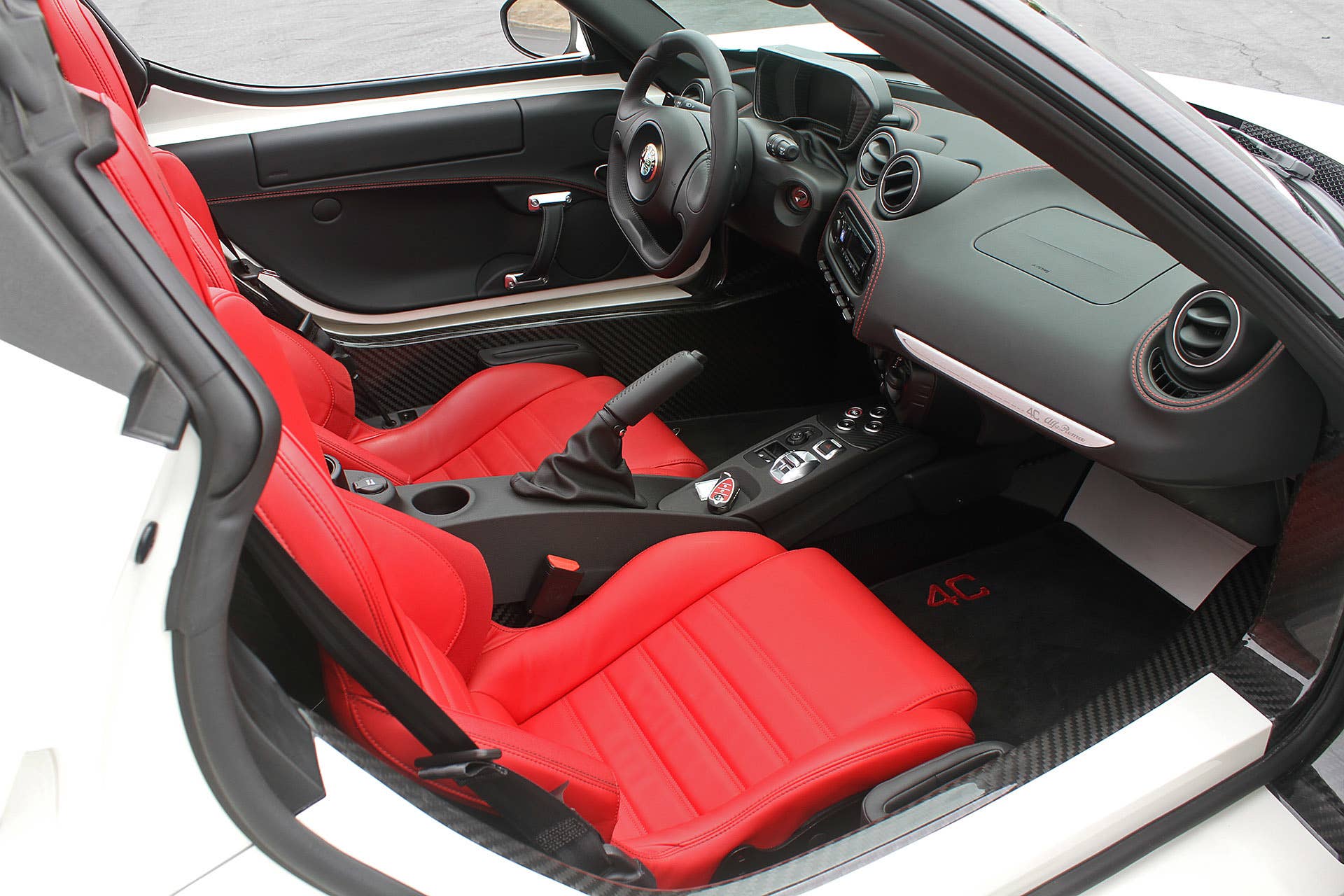 2015 Alfa Romeo 4C Spider interior