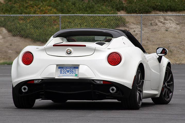 2015 Alfa Romeo 4C Spider