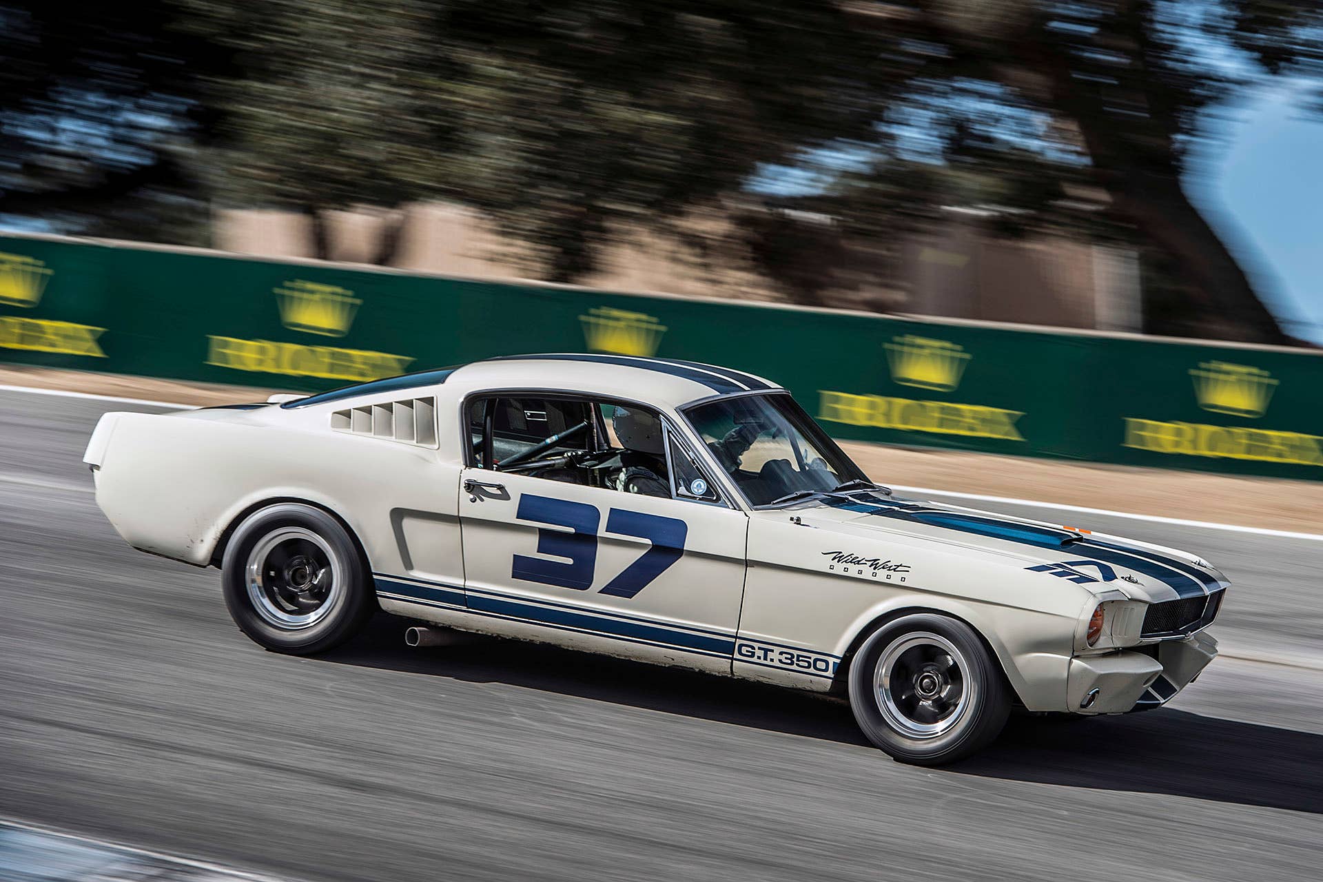 1965 Shelby GT350 at the Monterey Motorsports Reunion