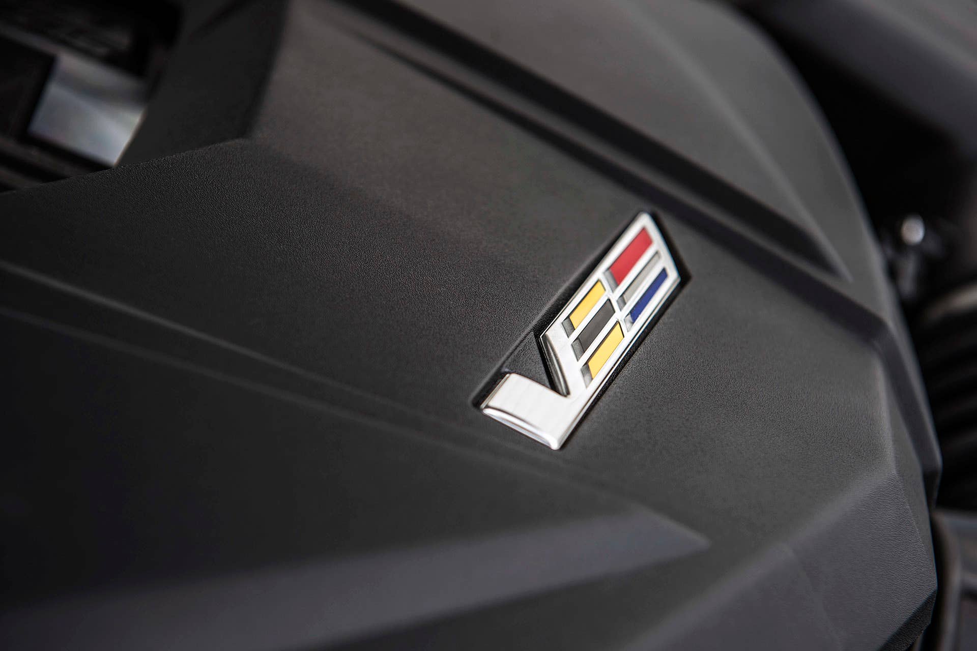 2016 Cadillac CTS-V engine detail