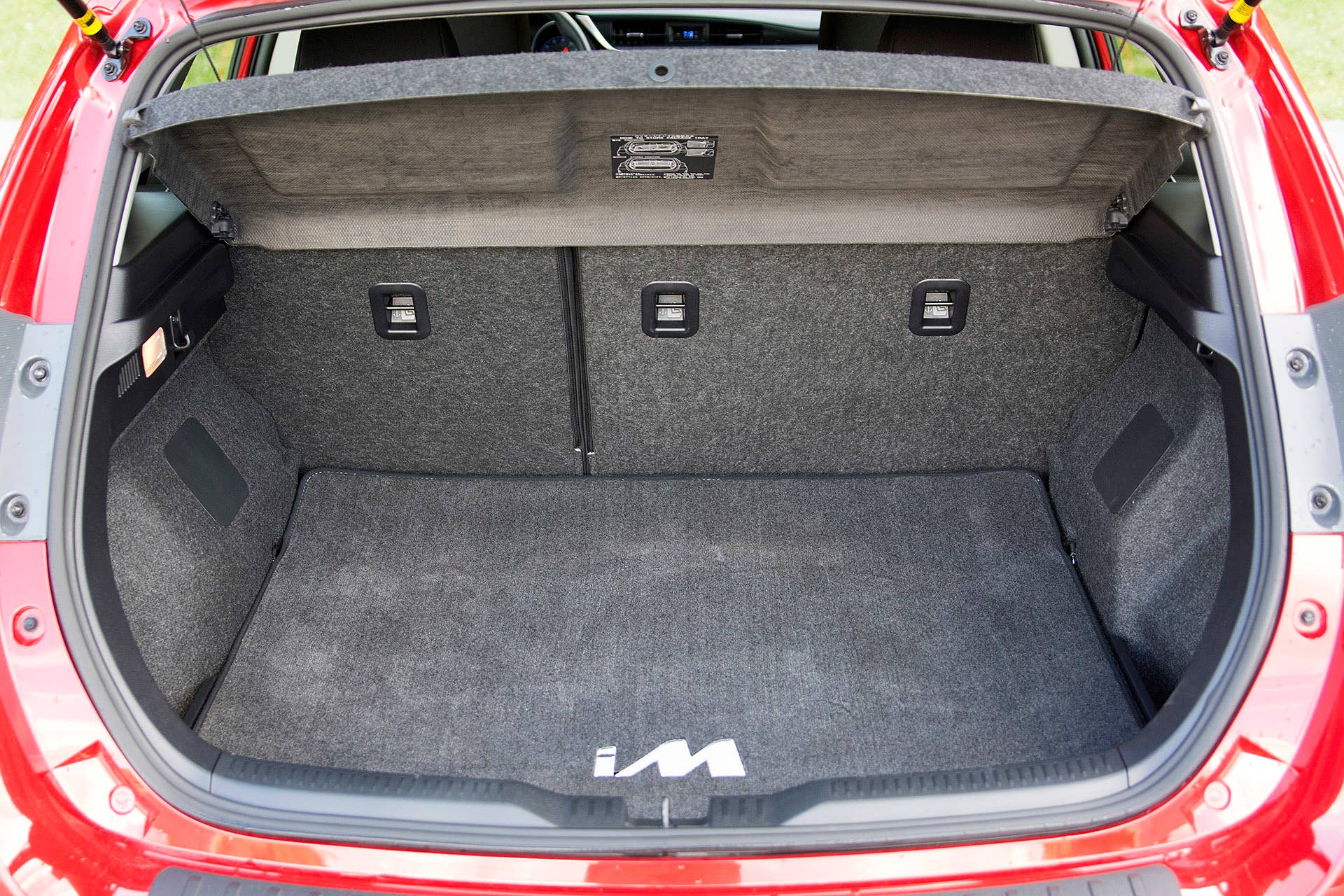 2016 Scion iM rear cargo area