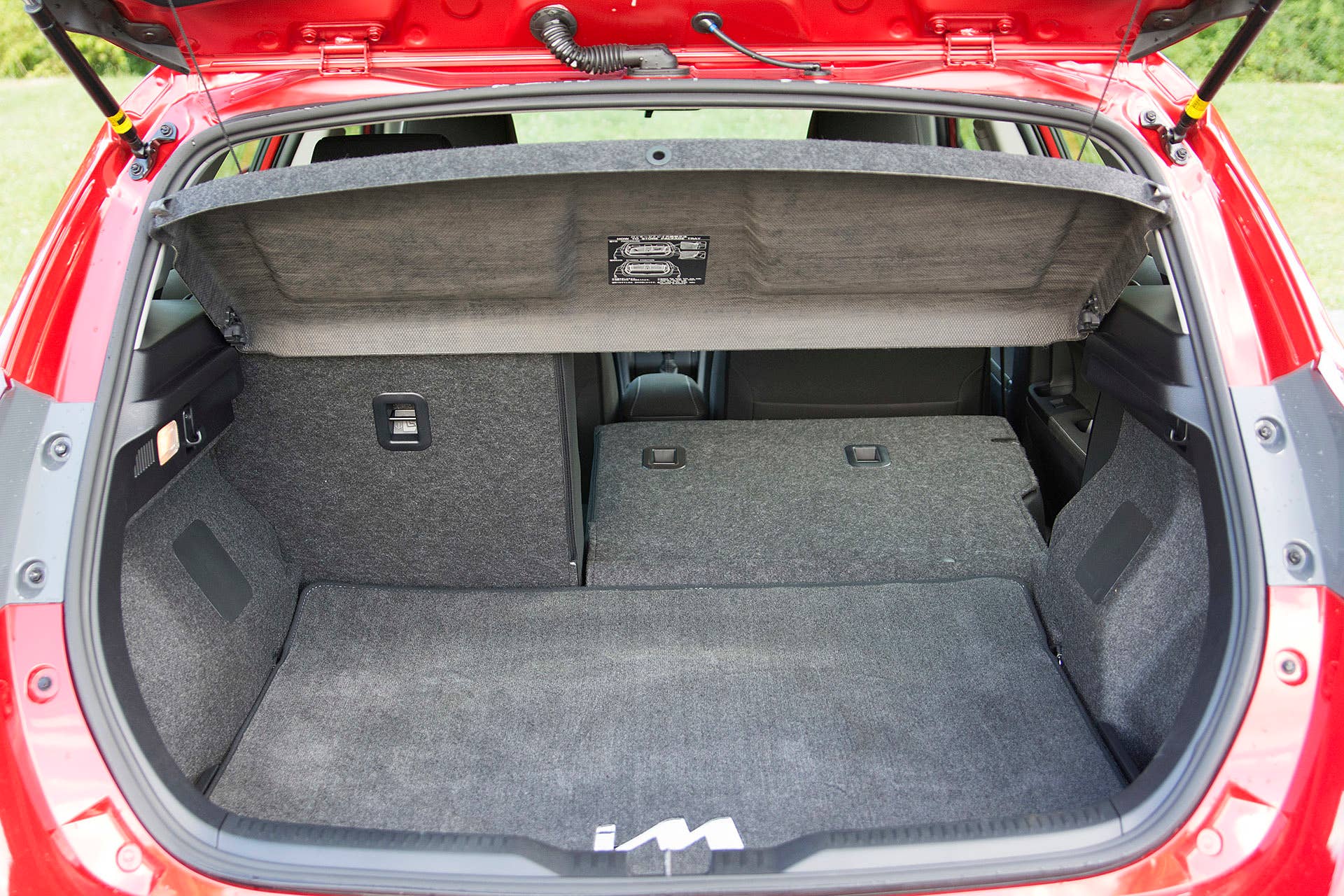 2016 Scion iM rear cargo area