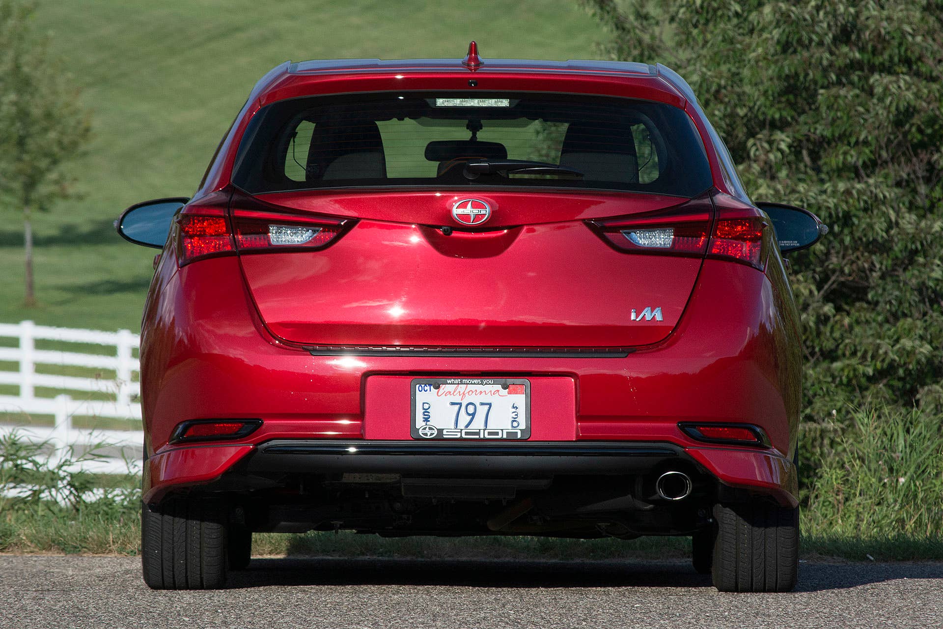 2016 Scion iM rear view