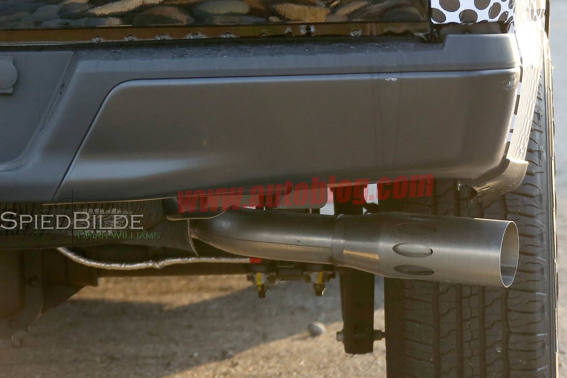 2017 Ford F-150 diesel Venturi exhaust tip